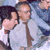 John Bland with colleagues