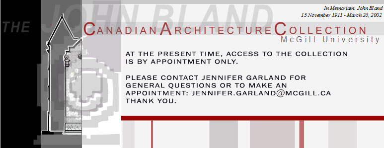 At the present time, access to the collection is by appointment only. Please contact Jennifer Garland for general questions or to make an appointment: jennifer.garland@mcgill.ca. Thank you.